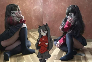 rin tohsaka / Fate series by Type-Moon - by Togehpi