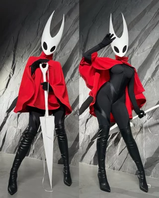 Hornet from Hollow Knight Silksong cosplay by Alina Becker