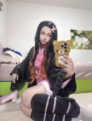 Nezuko from demon slayer by Me! ✨