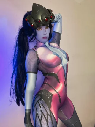 Widowmaker from Overwatch by me!(shiroluxx)