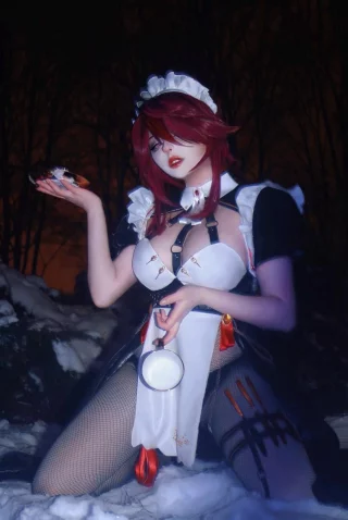 Maid Rosaria (met0.tox) [Genshin Impact]
