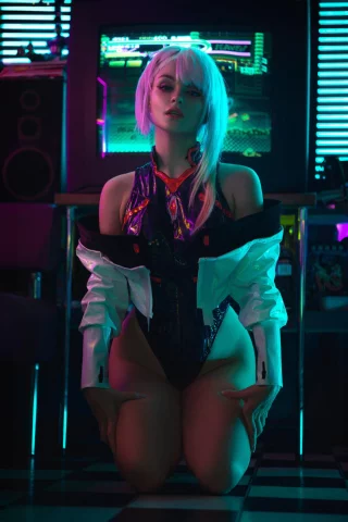 Lucy from Cyberpunk Edgerunners by Katssby