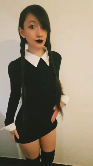 Wednesday Addams by Rosiebearbella