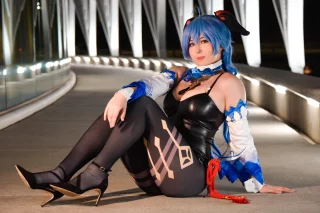 Bunny suit Ganyu from Genshin Impact (Ribaibu)