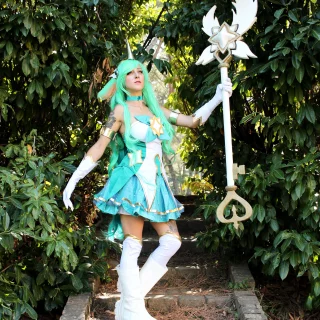 I will take care of you 💗 Soraka Starguardian (by me, cospickle_) [League of Legends]