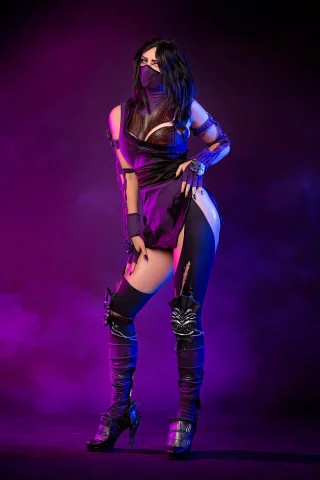 Mileena from Mortal Kombat by AGflower