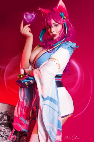 My Spirit Blossom Ahri cosplay! (Ana Chuu)