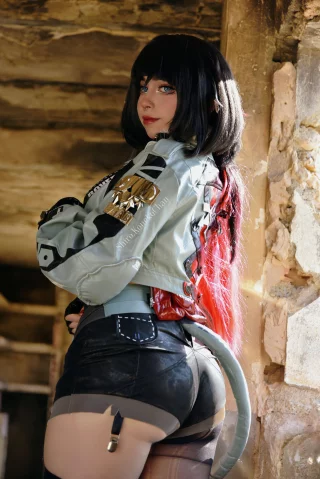 Jane Doe from Zenless Zone Zero by Shiro_koneochan