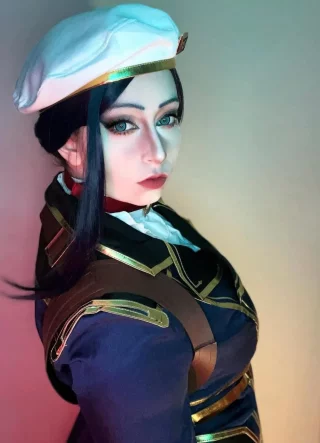 Caitlyn from arcane by akudama