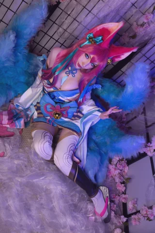 My Ahri cosplay (Shirokitsune)