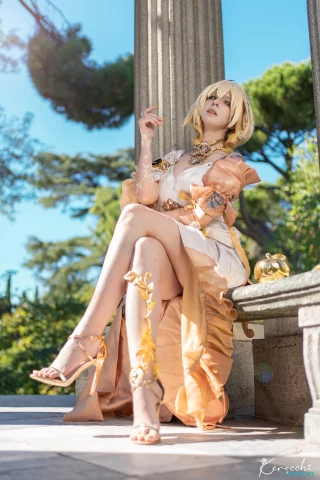 Aglaea from Honkai Star Rail by Kerocchi
