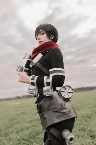 Mikasa [Attack on Titan] by (Miakanayuri)