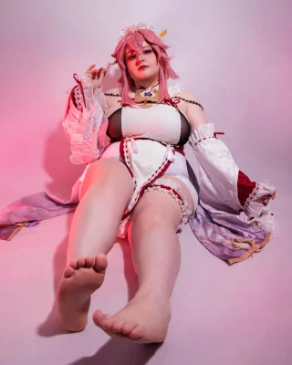 Yae Miko from Genshin Impact by holldzia