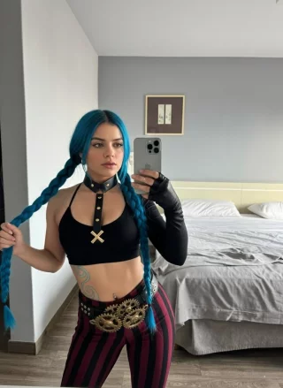 jinx cosplay by me, amara