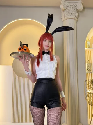 Bunny Makima cosplay by me