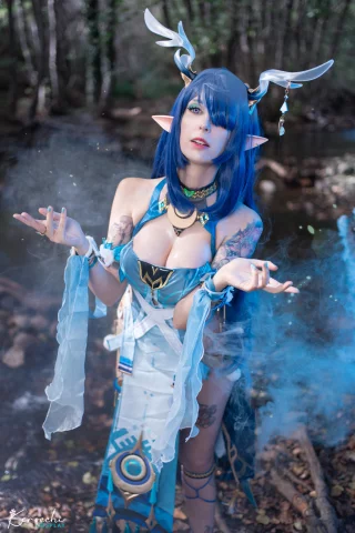 Lauma from Genshin Impact by Kerocchi