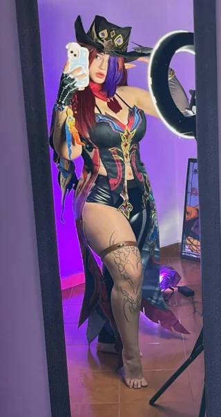 Chasca from genshin impact by yuki