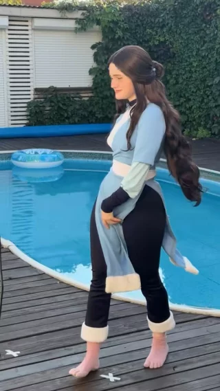 Katara cosplay by Neyrodesu