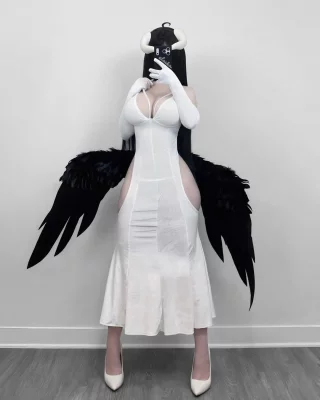 Albedo from Overlord by (Elaska)