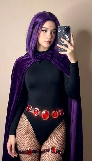 my raven cosplay (luna)