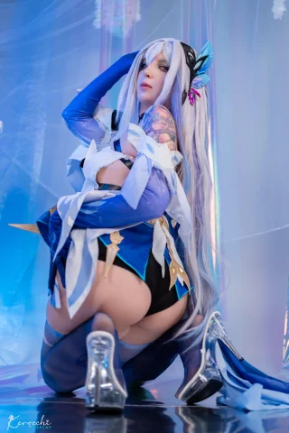Skirk from Genshin Impact by Kerocchi