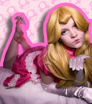 Princess peach [super mario] by (Spookydreadful)