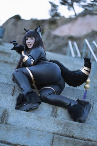 My Delta cosplay (Kuroitsne)