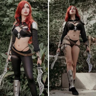 Katarina [League of Legends] by AmandaWelp