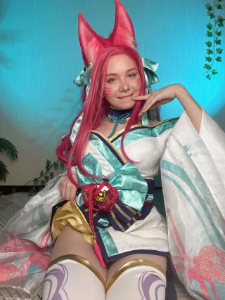 Ahri Spirit Blossom by Tanuki_tyan