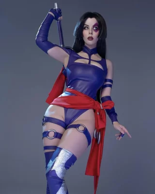 Psylocke by disharmonica