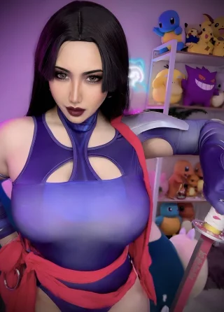 My Psylocke cosplay (Aria)