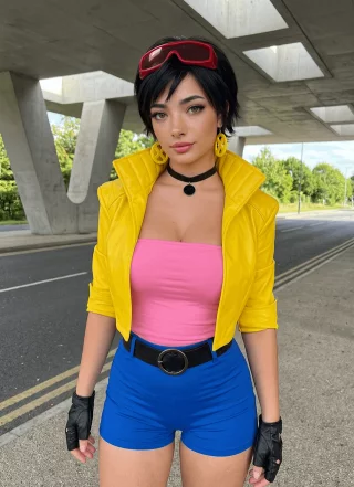 my jubilee cosplay (lily)