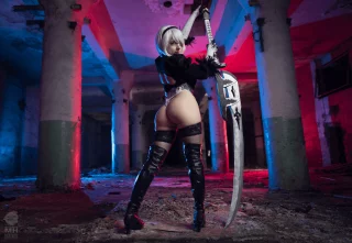 2B from Nier Automata by Mikomi Hokina