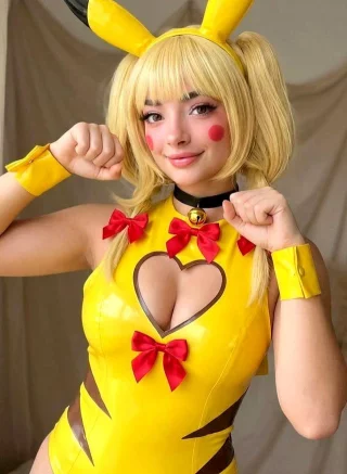 pikachu cosplay (lily)