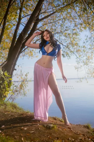 Nico Robin cosplay from One Piece by Sawaka