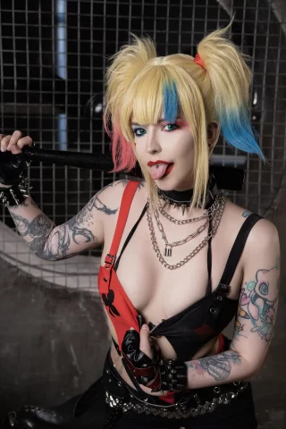 Harley Quinn [anime Suicide Squad Isekai] by me (BakaFuwa)