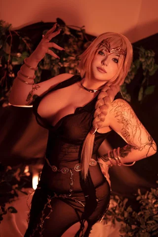 Queen Marika from Elden Ring by (Kuroitsne)