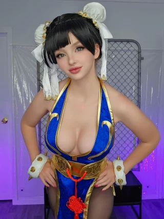 Chun Li from Street Fighter by Evie Lee Mikomin