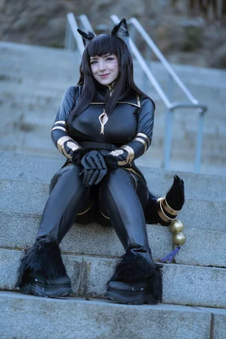Delta cosplay [The Eminence in Shadow] (Kuroitsne)