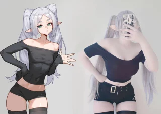Frieren cosplay by (Angel)