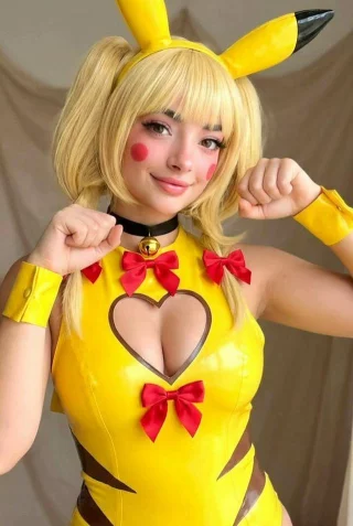 pikachu cosplay by me (lily)