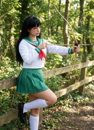 Kagome Higurashi cosplay (lily)