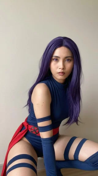 My Psylocke cosplay (Kira)