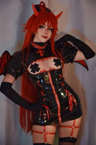 Rias Gremory from High School DxD by Shiro_konekochan