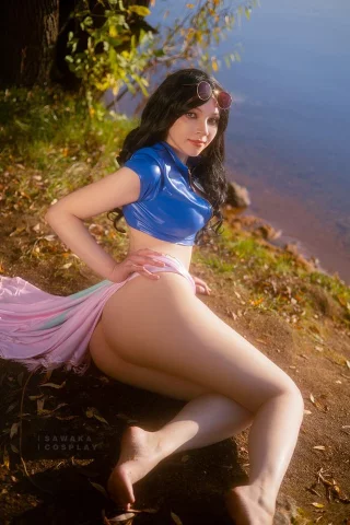 Nico Robin cosplay from One Piece by Sawaka