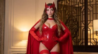 my scarlet witch cosplay (lily)