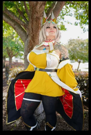My Life Sage Nia cosplay from Xenoblade 3 by inkedcosplays