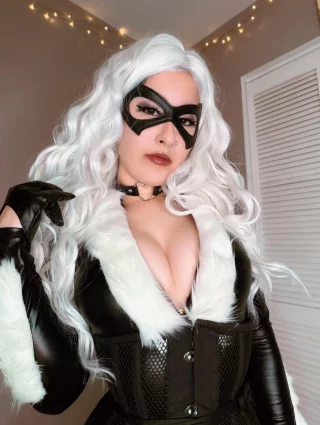 Black Cat from Marvel by Starrr_Fyre