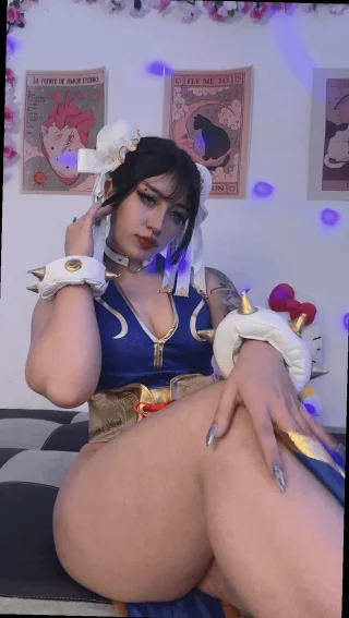 chun-li practice pose, do i look ready for the tournament