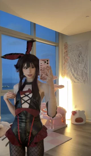Bunny Megumin by pockycats